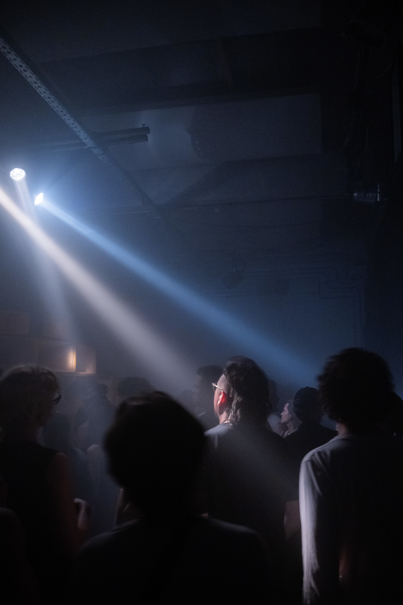 Rave light dj party warehouse amsterdam